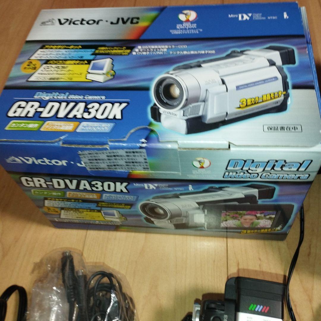 動作品　Mini DV 希少　ビクター GR-DVA30K　ビデオカメラ