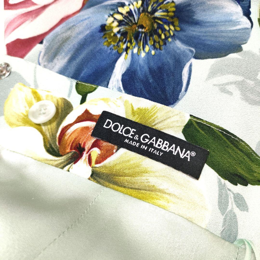 美品❢DOLCE＆GABBANA 薔薇 柄 スカート 38 SILK - メルカリ