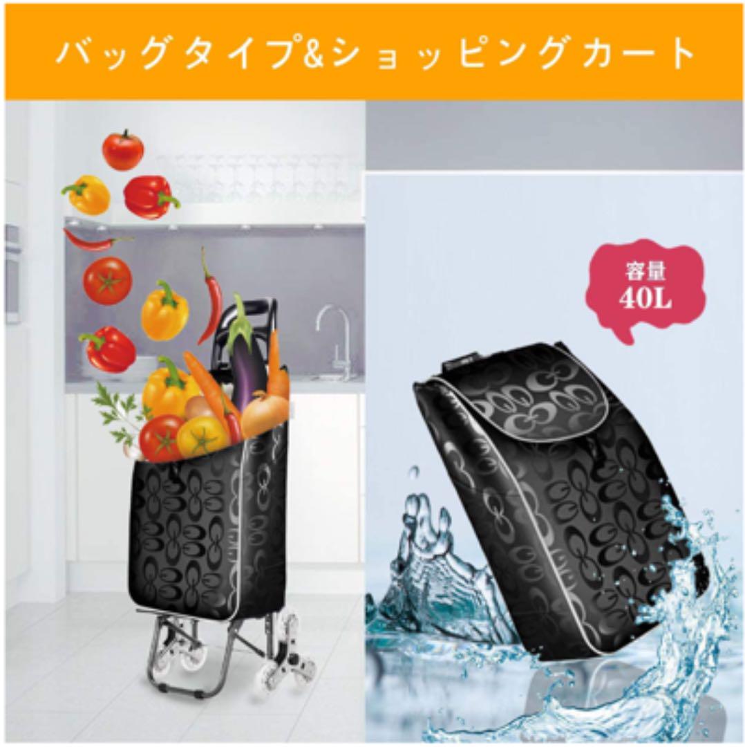 お洒落で高級感あるデザイン✨ 買い物カート キャリーカート 9sYAK-m56629472964 ショッピングカート 即納新品