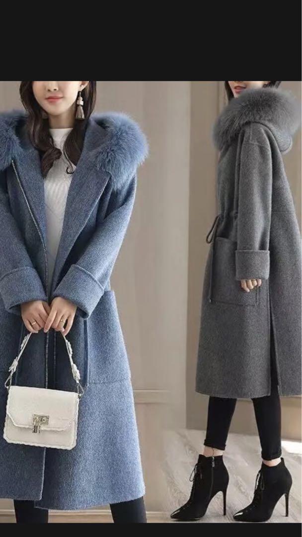 レディース　ウール　ロングコート　新品⭐︎