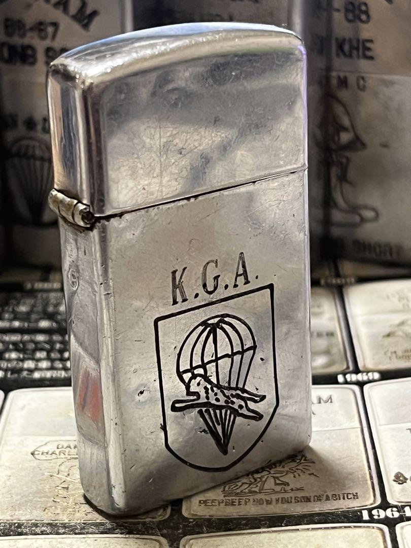 【ベトナムZIPPO】本物 1965年製ベトナムジッポー「南ベトナム軍特殊部隊」