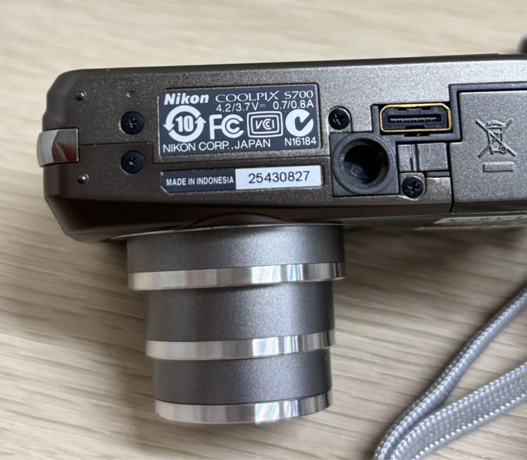 Nikon COOLPIX S700 デジタルカメラ ジャンク - メルカリ