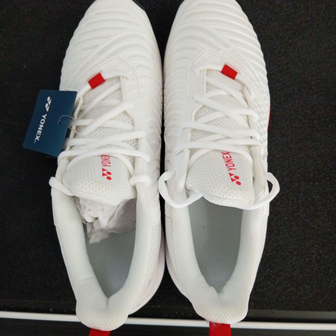 新品　YONEX ホワイト 26センチ　ソフトテニスシューズ　ソニケージ3