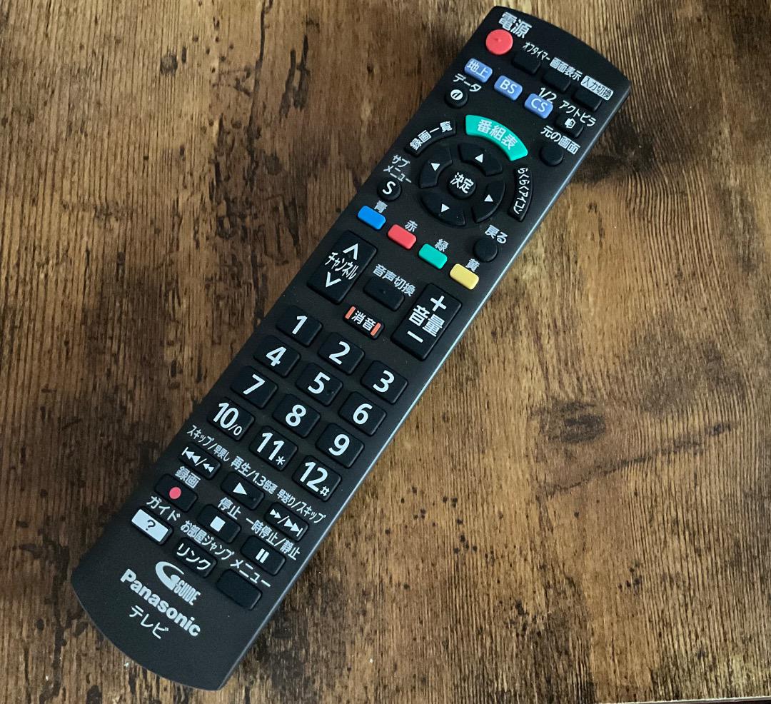 Panasonic テレビ用リモコン N2QAYB