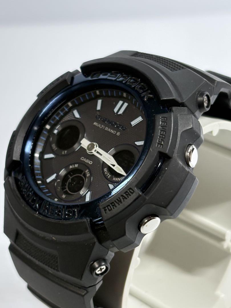 美品❗️CASIO・G-SHOCK・AWGーM100・電波ソーラー・ジーショック
