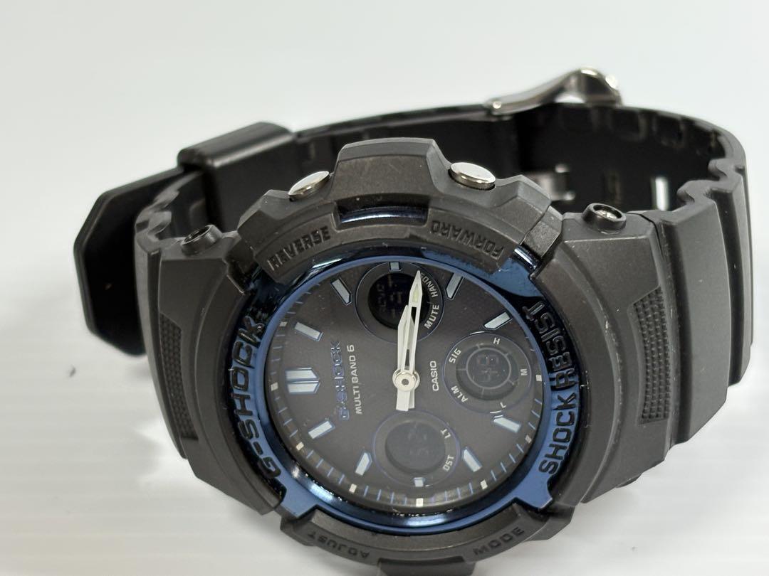 美品❗️CASIO・G-SHOCK・AWGーM100・電波ソーラー・ジーショック