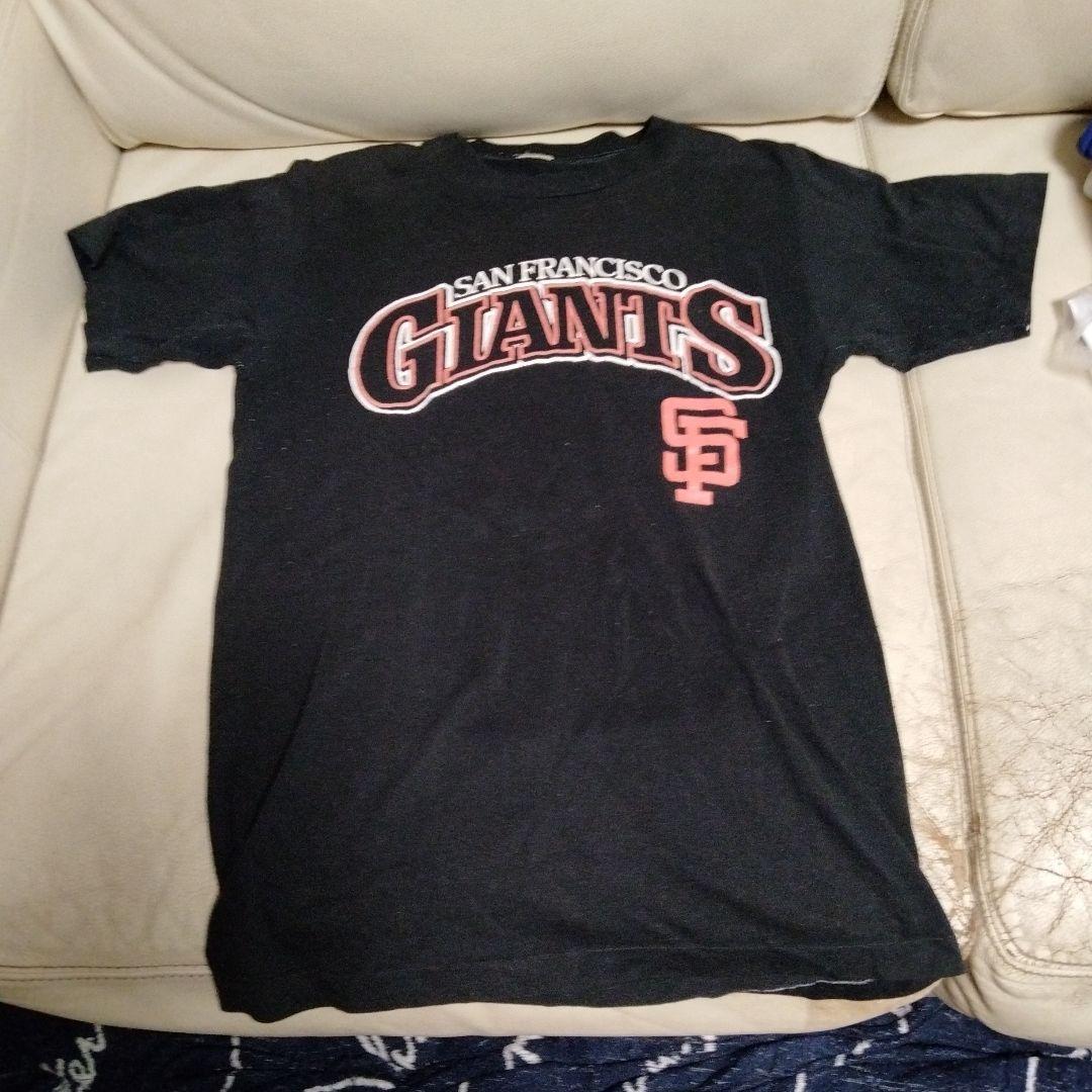 MLB S・GIANTS Tシャツ S ブラック/オレンジ