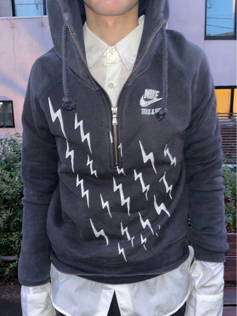 トップス 90s nike ninja hoodie half zip oops