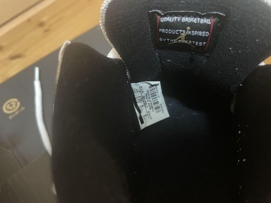Air Jordan 11 ホワイト/レッド　アイボリー　27センチ