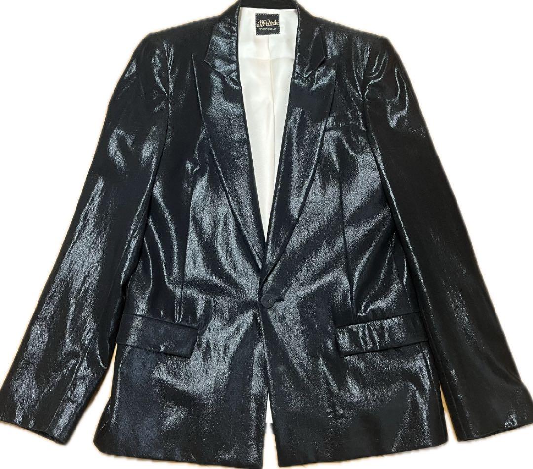 jean paul gaultier コーティングテーラードジャケット SIZE JeanPaul GAULTIER