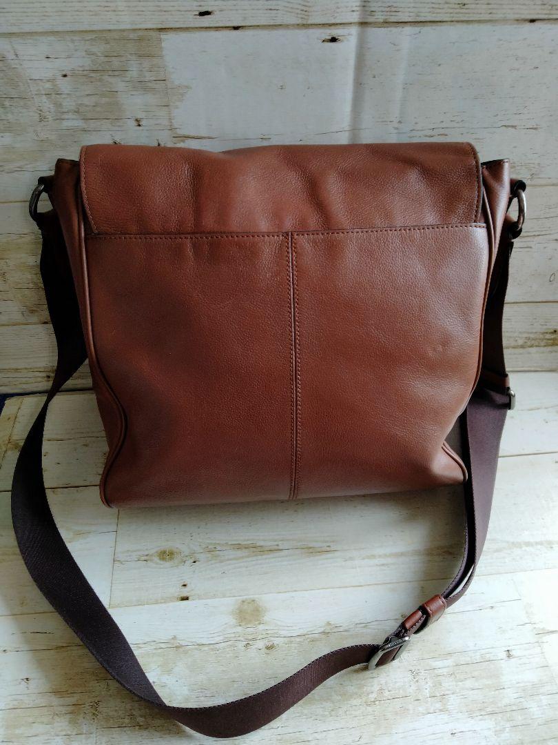 COACH.コーチメッセンジャーバッグ　ブラウン