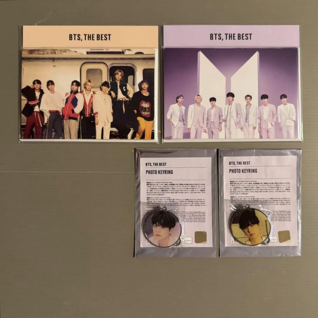 BTS ダイアリー ポストカード BTS,THE BEST ポストカードセット キーリング - メルカリ
