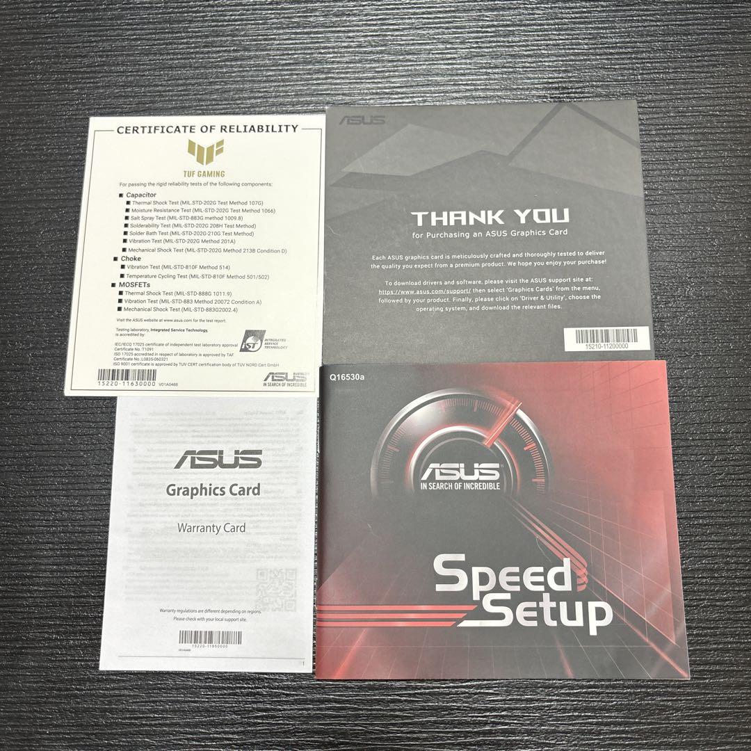 専用　ASUS TUF-RTX3060TI-O8G-V2-GAMING