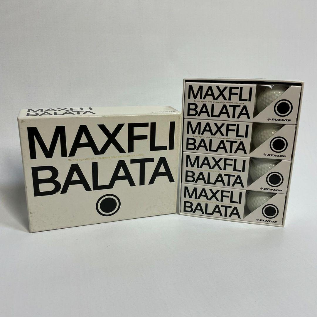極希少品　廃盤　MAXFLI BALATA 糸巻き　ゴルフボール　1ダース