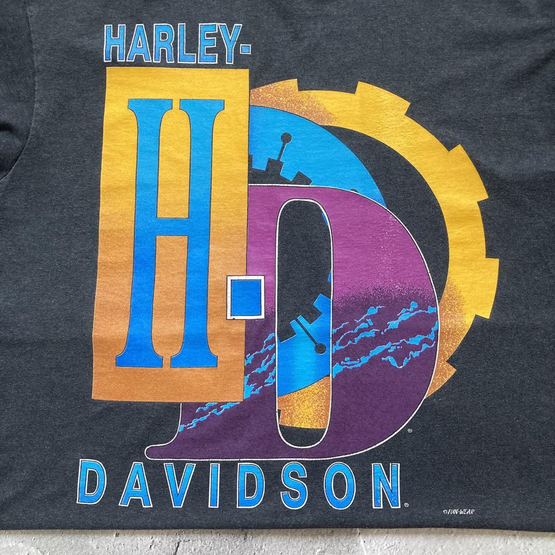 トップス 90s Vintage Harley-Davidson Long Sleeve