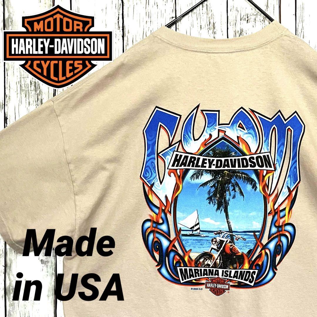 Harley Davidson ハーレー Tシャツ 両面プリント USA XL