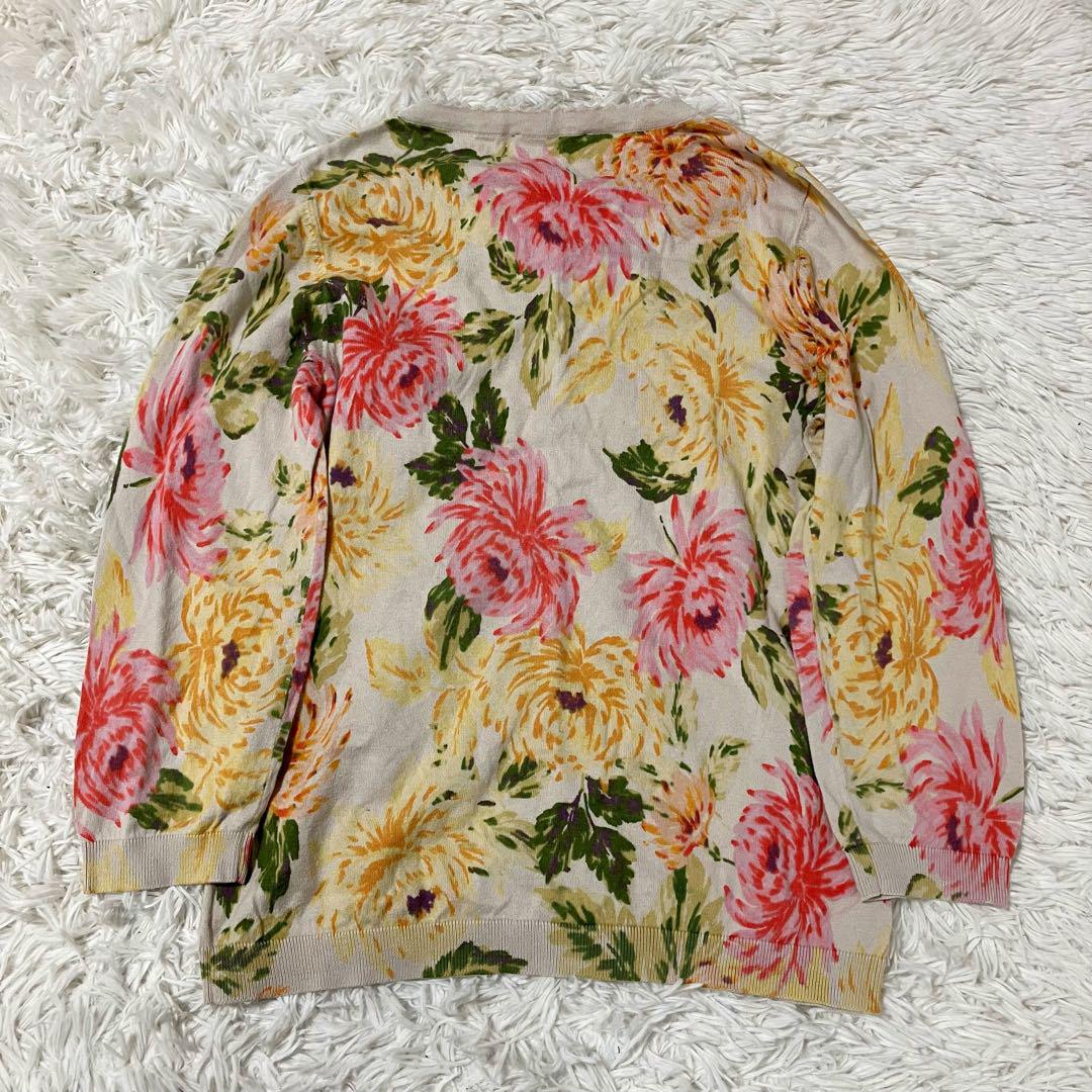 LAURA ASHLEY - ローラアシュレイ Laura Ashley 花柄 ニット