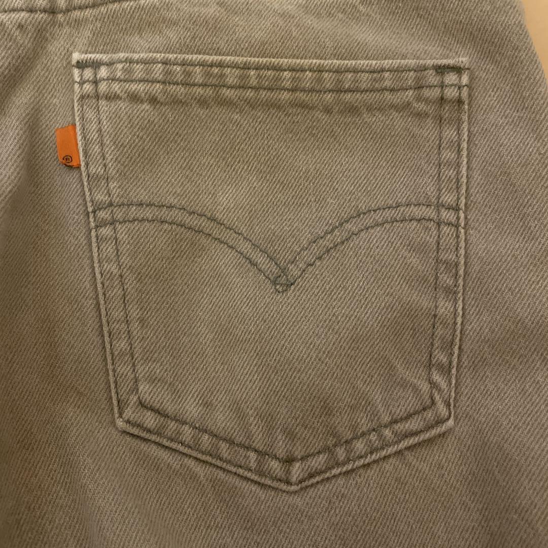 USA製 Levi's リーバイス550 90s 超レア　先染めモスグリーン