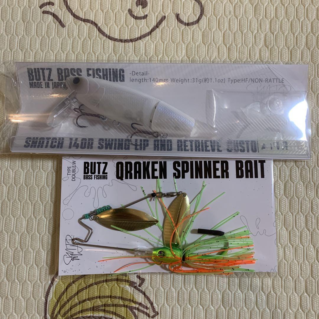 金*太様 BUTZ Snatch 140R ファントム　QRAKEN SPINN