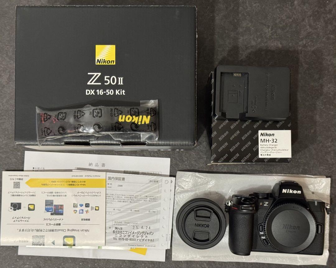 Nikon Z50II 16-50 キットレンズ　ショット数：2000回未満