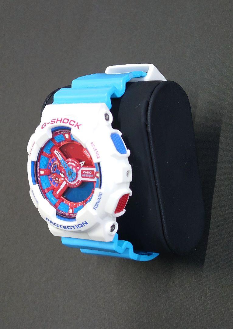 G-SHOCK 腕時計 極美品　稼働中　ホワイト/ブルー/レッド