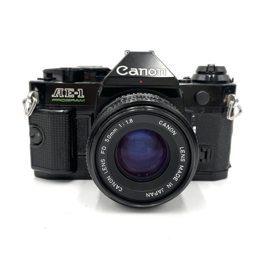 ❁完動品❁Canon AE-1 Program FD 50mm f1.8 セット