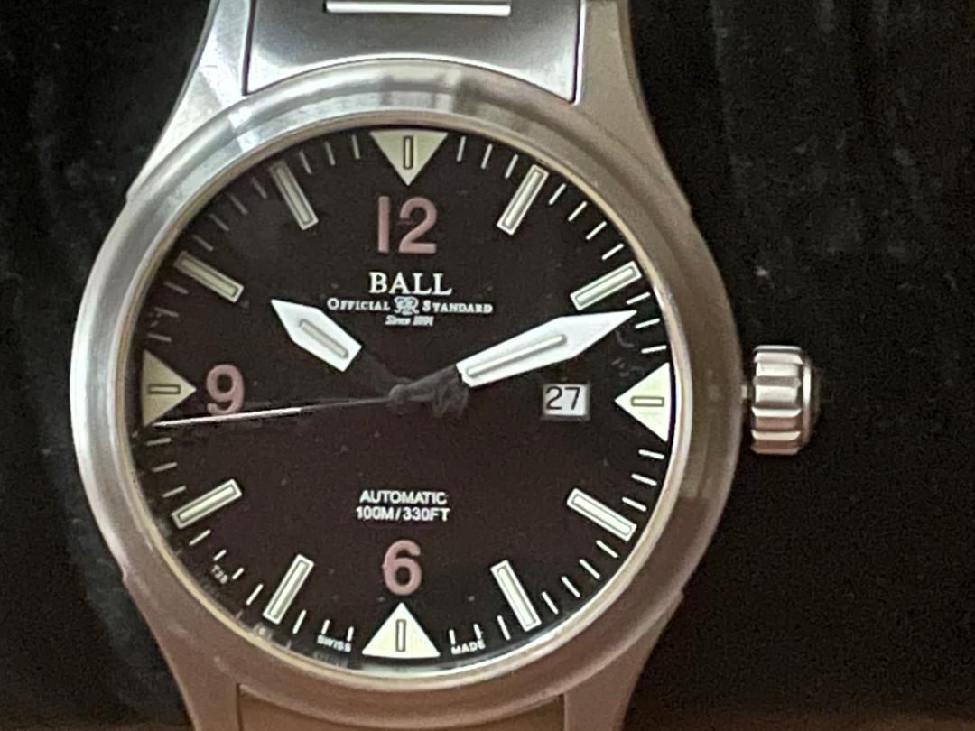 値下【中古美品】ボールウォッチ BALLWATCH 100m防水 NM2090C