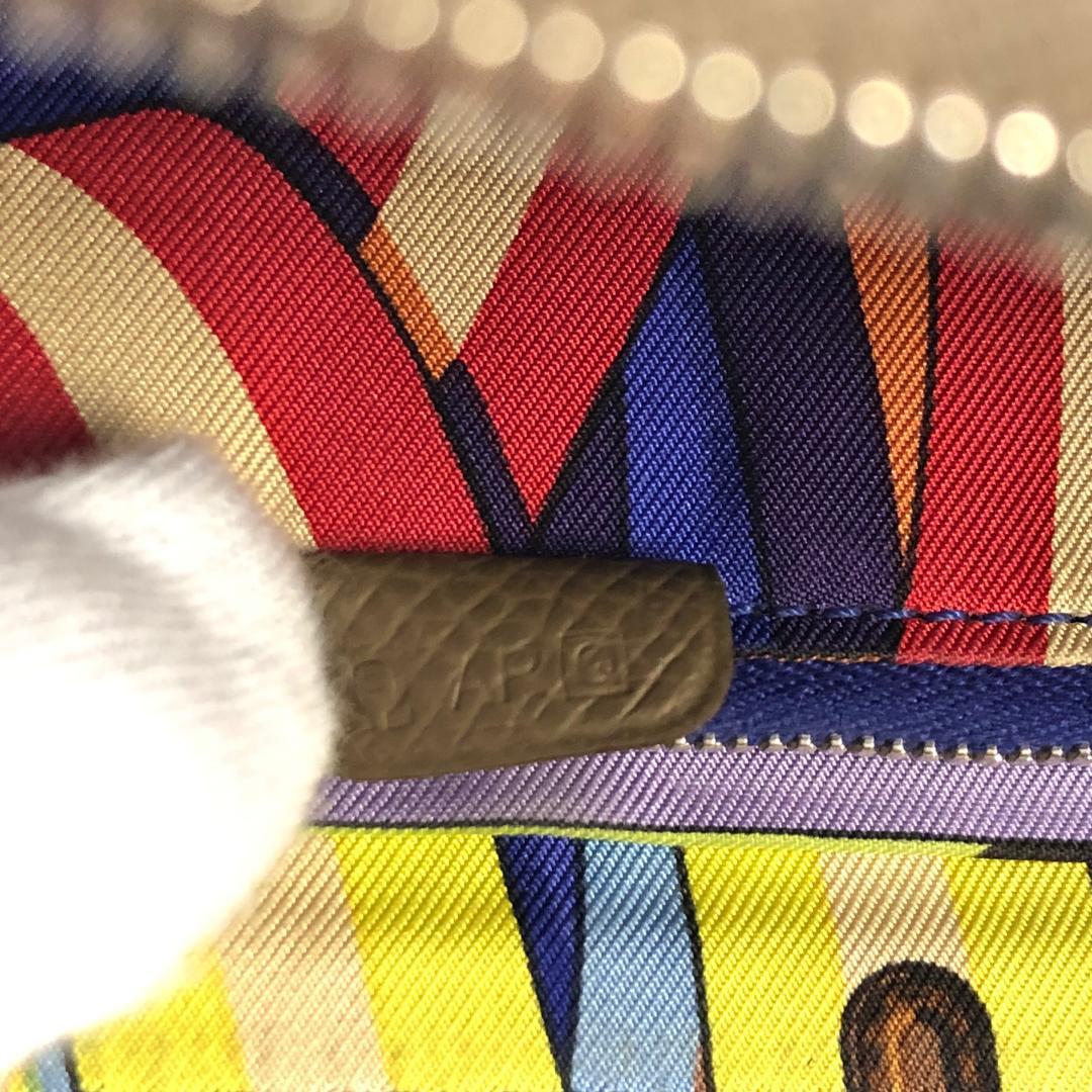 人気即納 美品 エルメス アザップロング シルクイン エトゥープ 長財布 B2313B1 lDRjI-m56647225952 通販超特価
