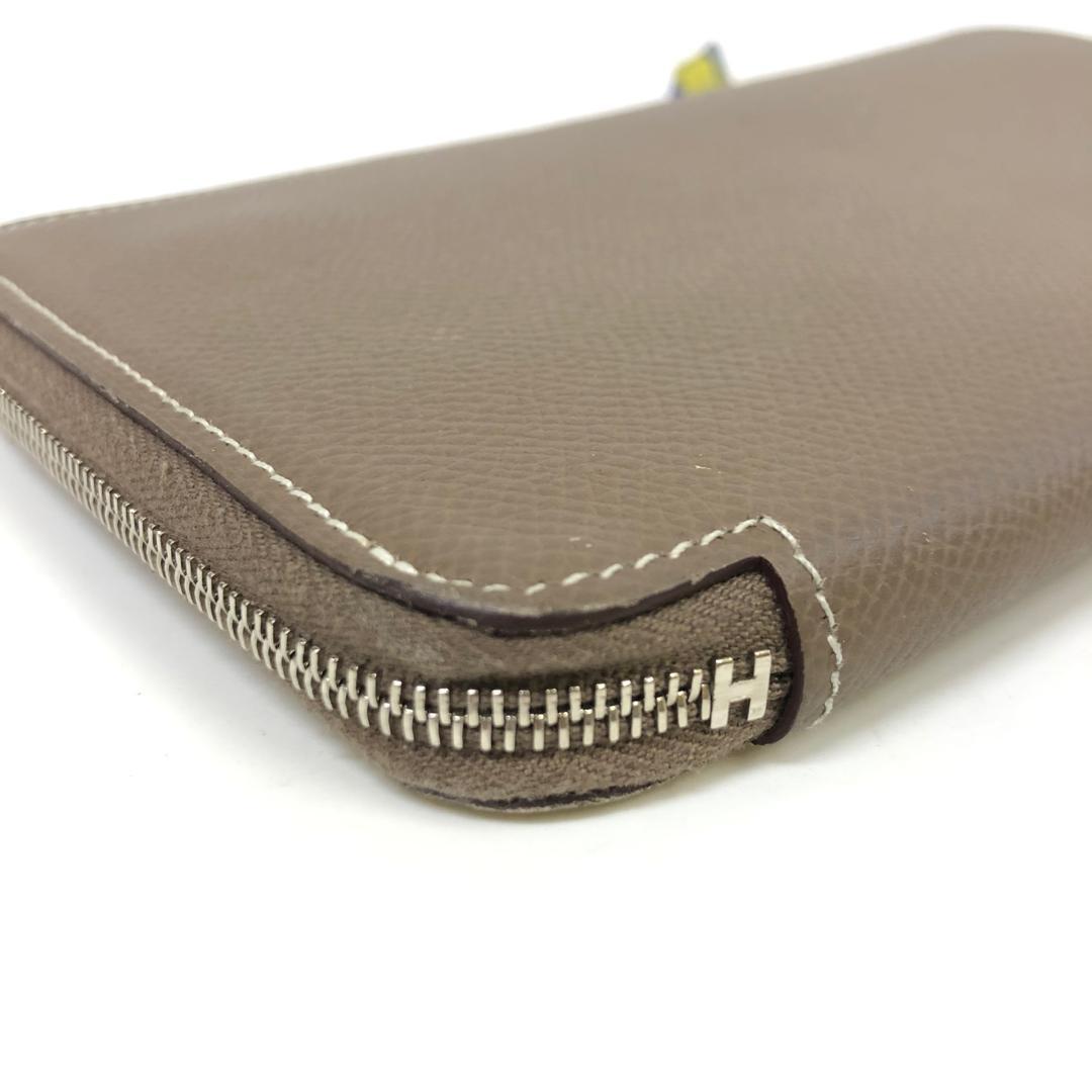 人気即納 美品 エルメス アザップロング シルクイン エトゥープ 長財布 B2313B1 lDRjI-m56647225952 通販超特価