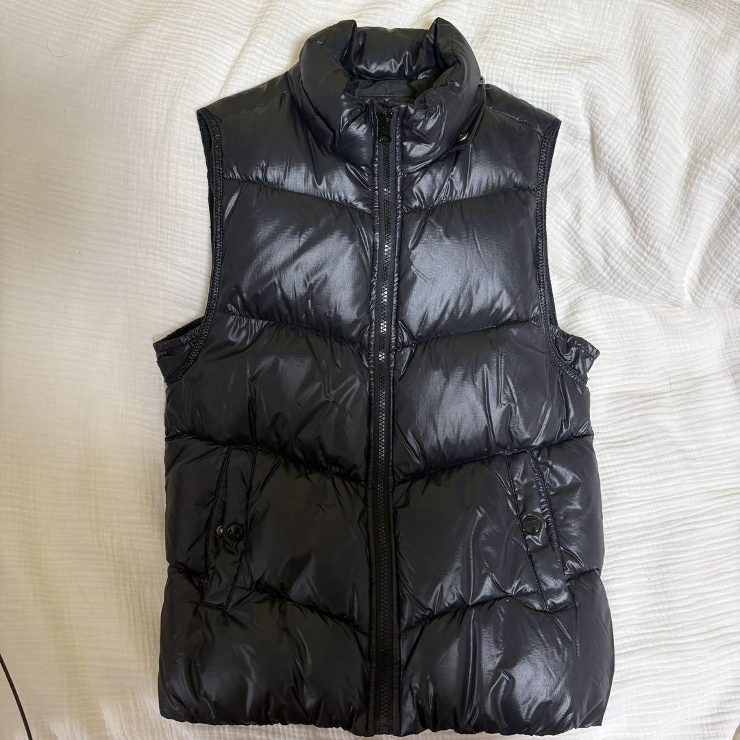 OLD GAP ダウンベスト キルティング 黒 リバーシブル Y2K 00s 00s Gap オールドギャップ ダウンベスト リバーシブル ブラック XL
