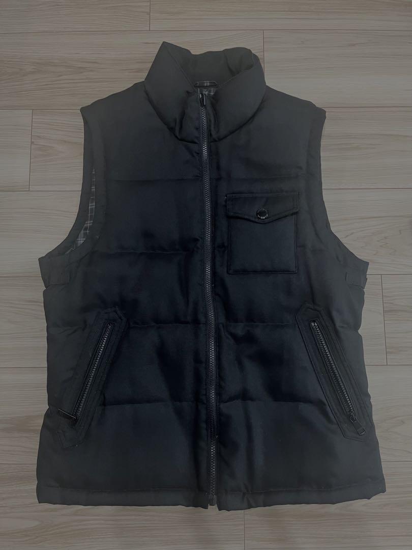 BURBERRY BLACK LABEL】ダウンジャケット〈LLサイズ美品〉