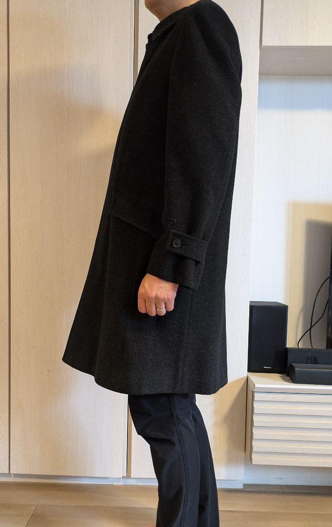 BURBERRY BLACK LABEL ステンカラーコート ダークグレー