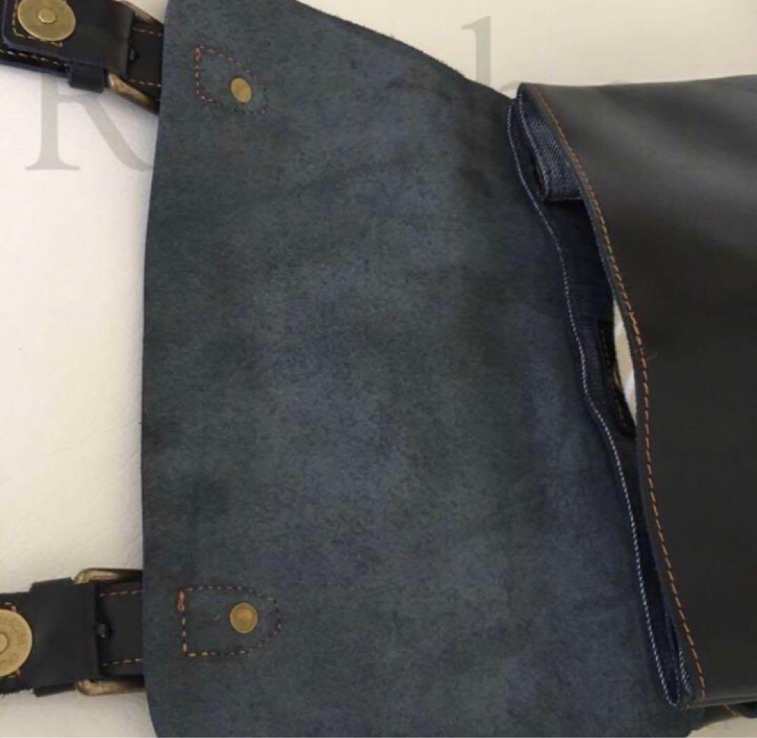 ★イタリアンレザー ハンドメイド 本革 リュックサック a4収納可 ＃904