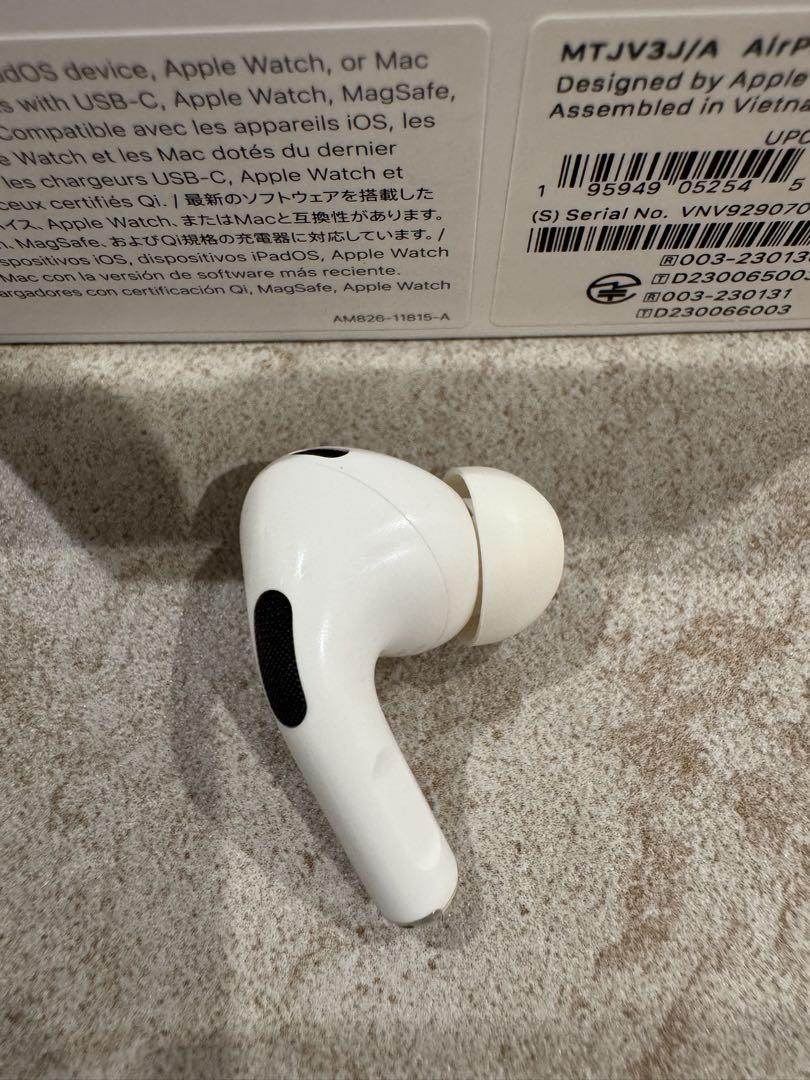 AirPods Pro 2 右耳のみ イヤホン A3047 UYWZ AirPods Pro第2世代 イヤホン 右耳 Type-C タイプ A3047 - メルカリ