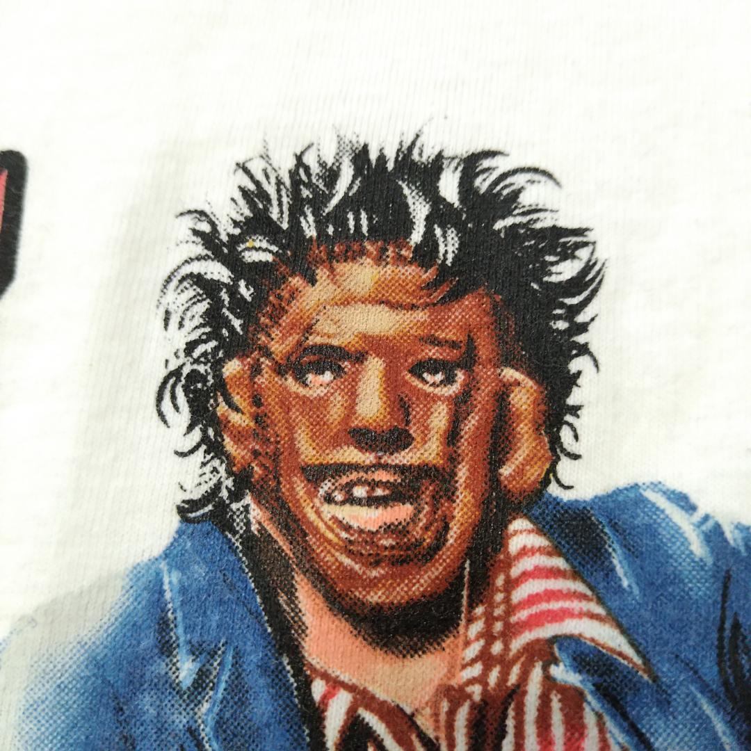 悪魔のいけにえ Tシャツ 白 レザーフェイス 映画T ムービT 悪魔のいけにえ Tシャツ XL 白 レザーフェイス 映画T ムービーT