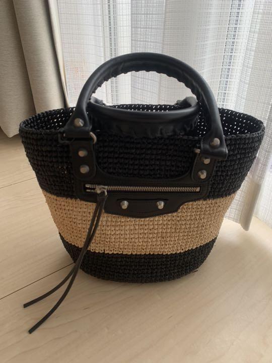 BALENCIAGA パニエラフィアカゴバックxs