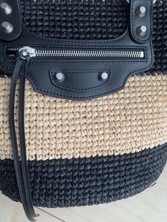 BALENCIAGA パニエラフィアカゴバックxs