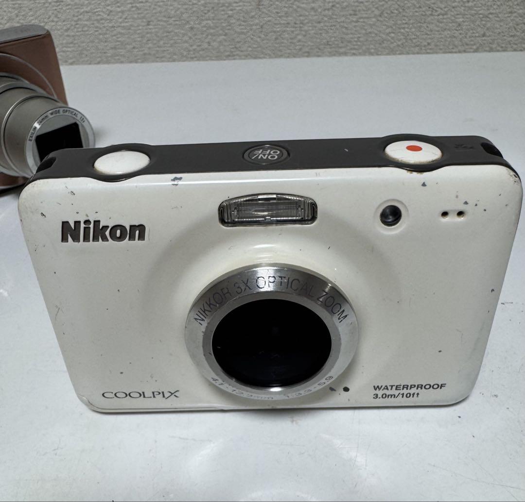 Nikon COOLPIX & Casio EXILIM セットジャンク品