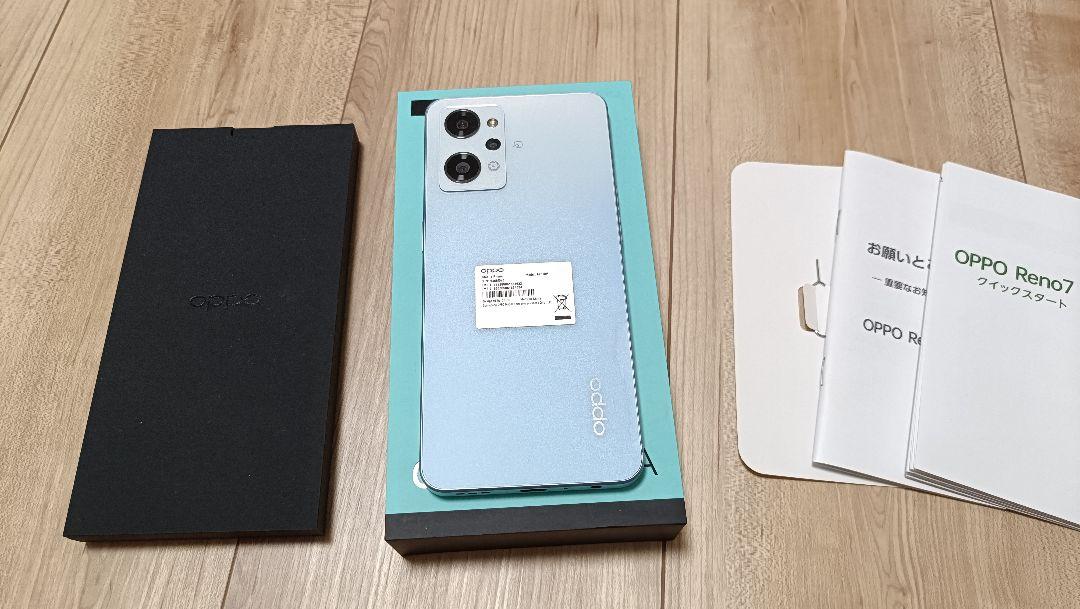 OPPO Reno7A ドリームブルー　スマホ本体　SIMフリー