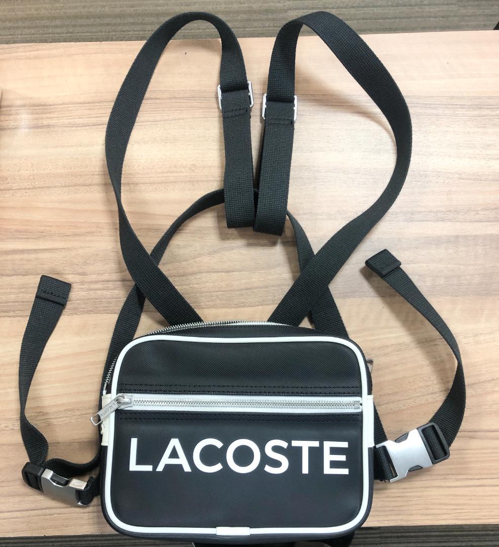 LACOSTE ラコステ　ボディバッグ ラコステ LACOSTE シャンタコ ボディバッグ （ブラック