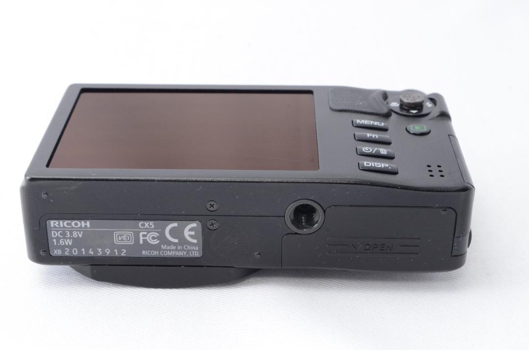RICOH リコー CX5 ブラック 1000万画素 コンパクトデジタルカメラ