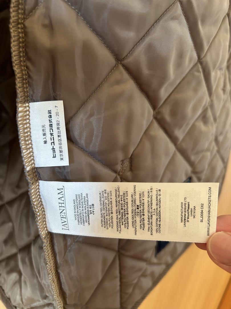 試着のみ正規品！ LAVENHAM Mickfield ベスト XL Cork