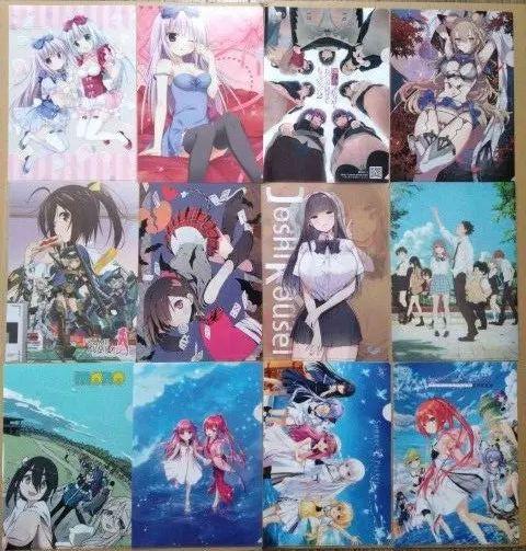 美少女　クリアファイル　まとめ売り