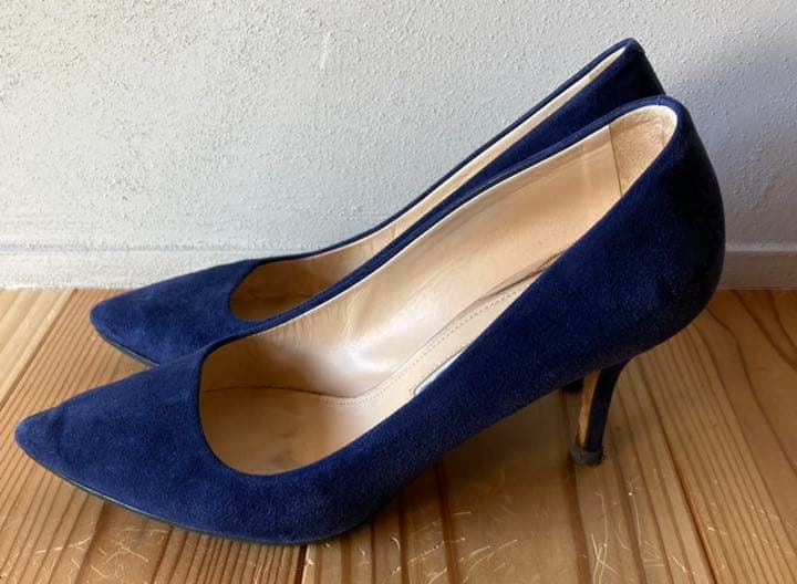 【新品未使用】裏張り済ペリーコ PELLICO スエードパンプス 中古・古着通販】PELLICO SUNNY (ペリーコサニー) チャンキー