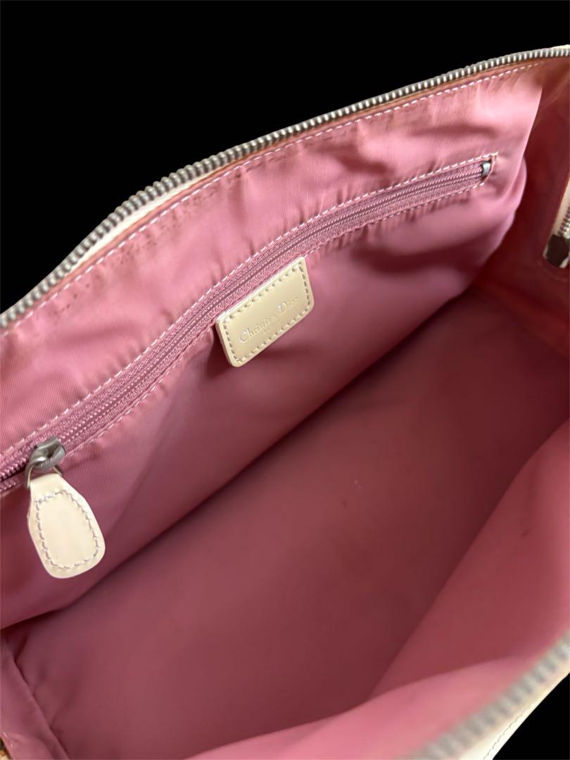 K*A様 7/13までに譲渡 ディオール Dior ピンク ハンドバッグ フラワ 7/13までに譲渡 ディオール Dior ピンク ハンドバッグ フラワー