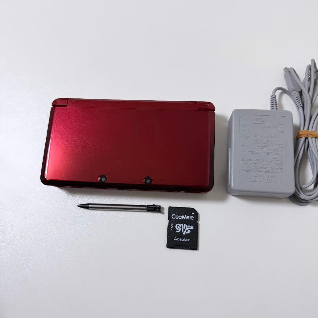 24時間以内に発送 ️ニンテンドー3DS フ レッド 完動品Nintendo 3DS UP786_INFO