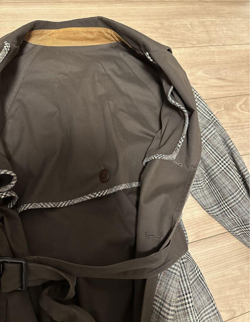 【待望★】 アメリビンテージリバーシブルロングコート AMERIVINTAGE ブラウン ジャケット・アウター