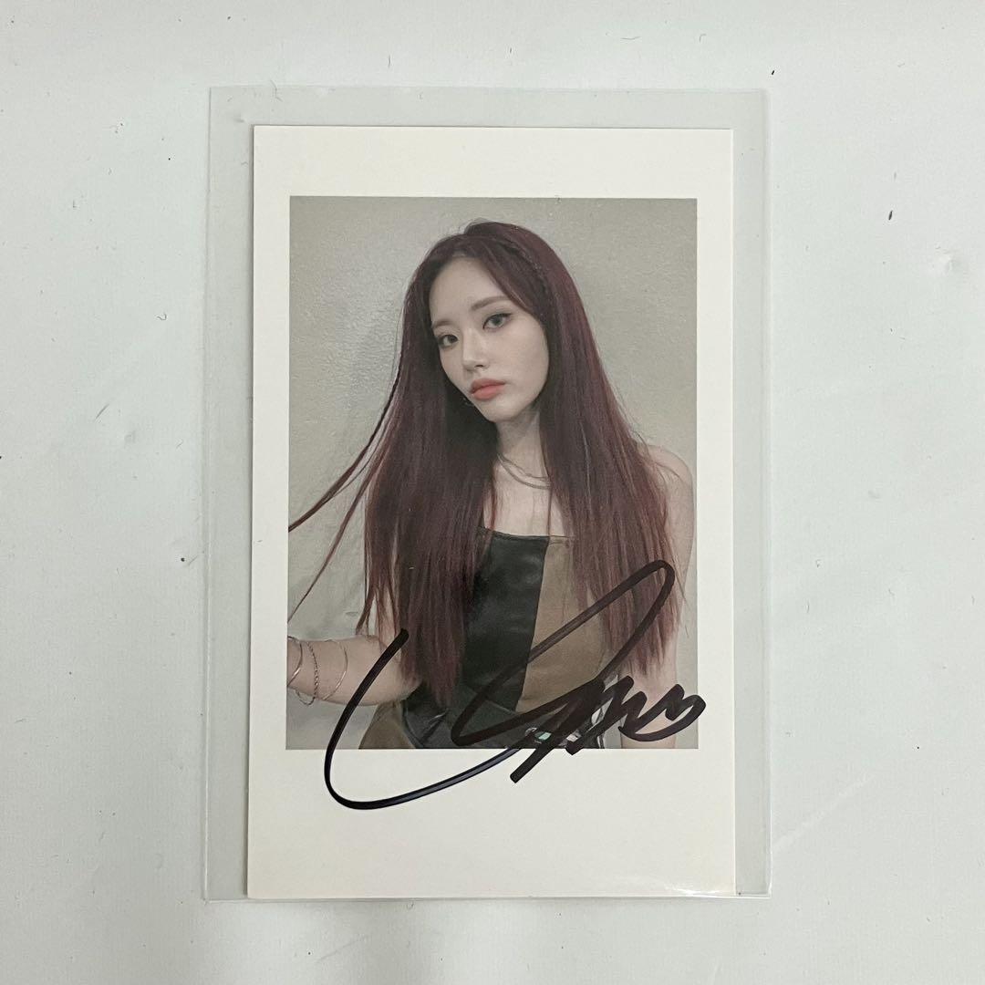 送料無料 ギフト EL7034 fromis_9 ジウォン サイン入り チェキ風トレカ - メルカリ K-POP・アジア
