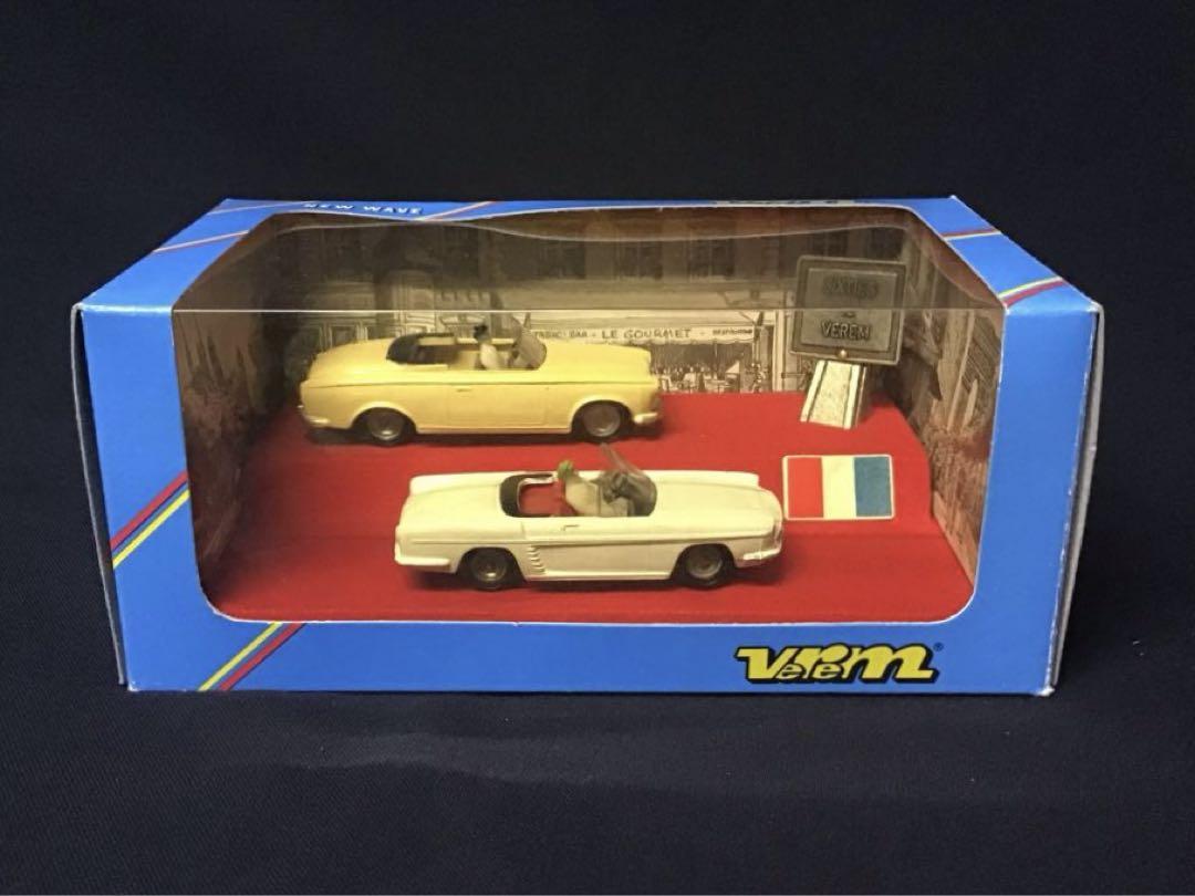 レア　1/43 ★ プジョー　カブリオレ　★ ルノー　2台セット コロンボ愛車