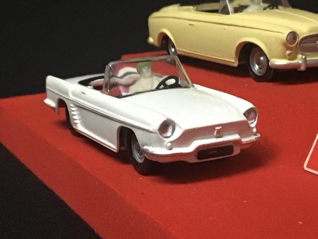 レア　1/43 ★ プジョー　カブリオレ　★ ルノー　2台セット コロンボ愛車